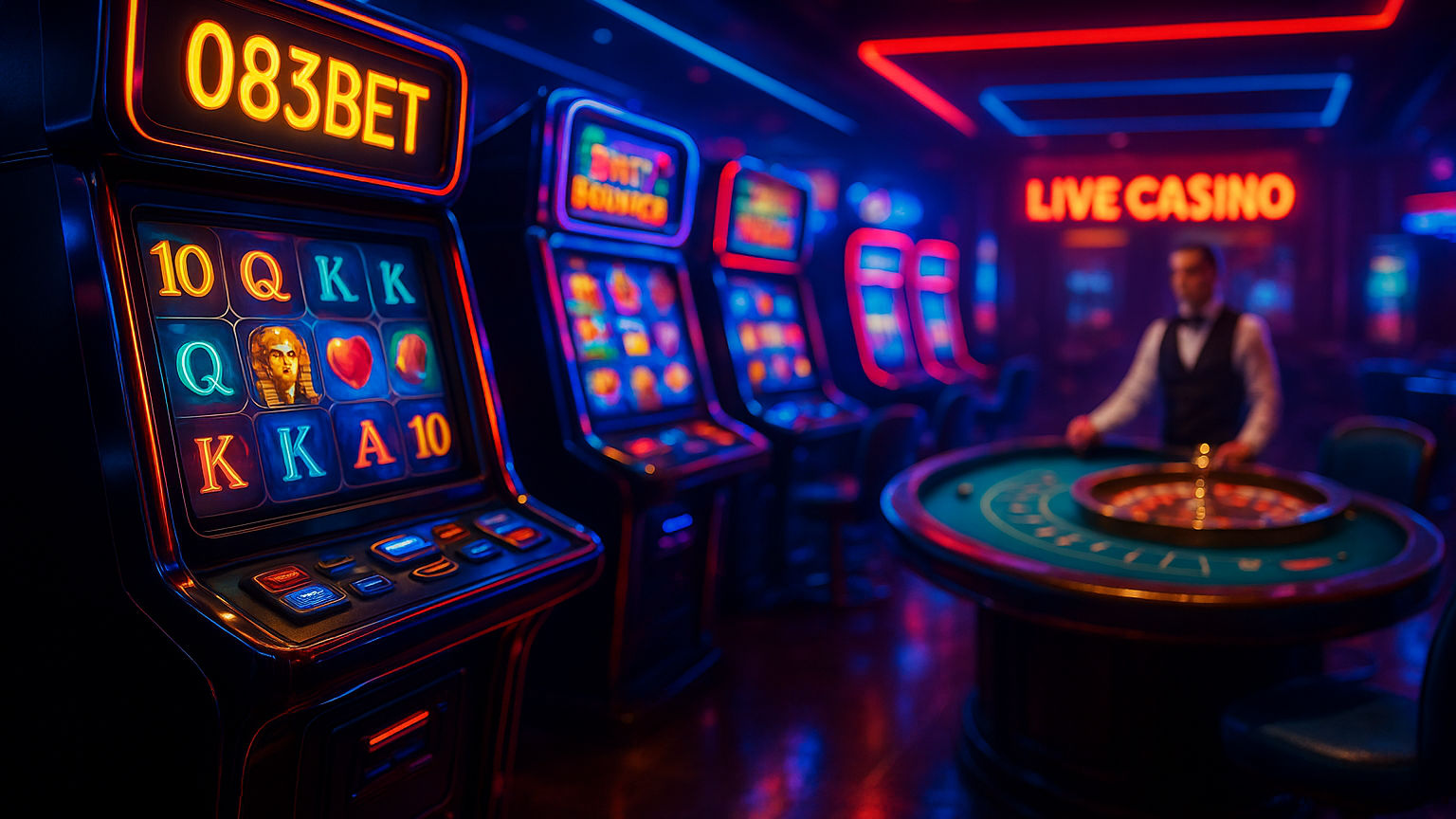 Jogos de cassino online 083BET